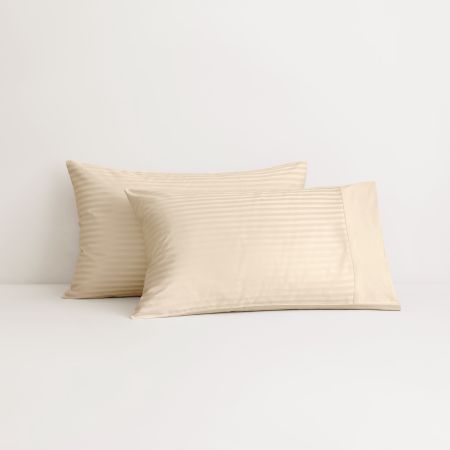 1200TC Millennia Pillowcase Pair in champagne