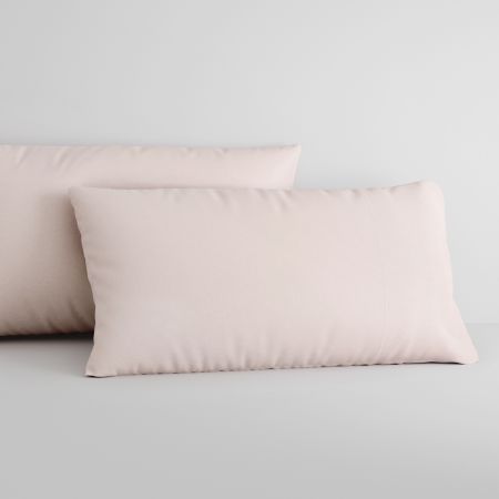 Tencel&trade; Lyocell Fibre & Cotton Pillowcase Pair in petal