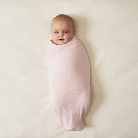 Lydon Baby Wrap in Dusty Pink