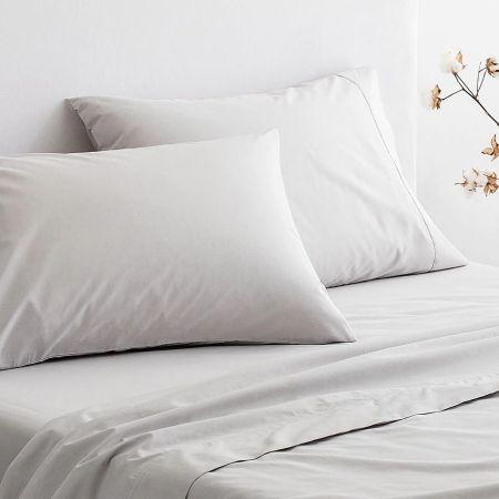 Sheridan 300Tc Classic Percale Fitted Sheet Dove