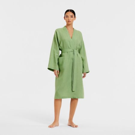 Abbotson Linen Robe