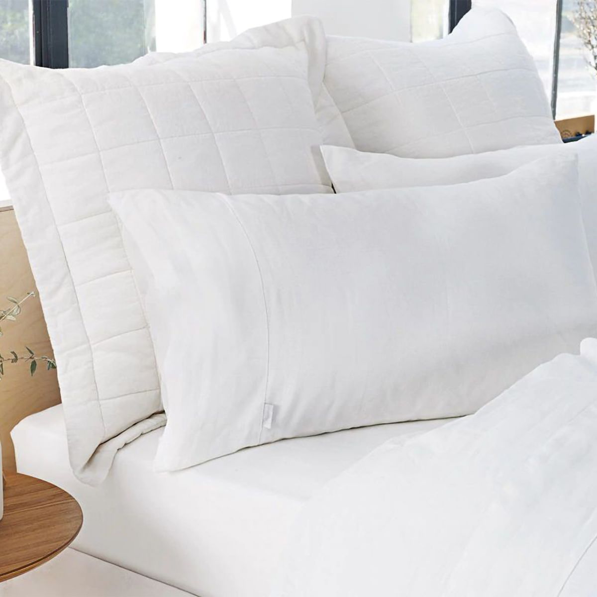 Abbotson Standard Pillowcase Pair White Sheridan Australia