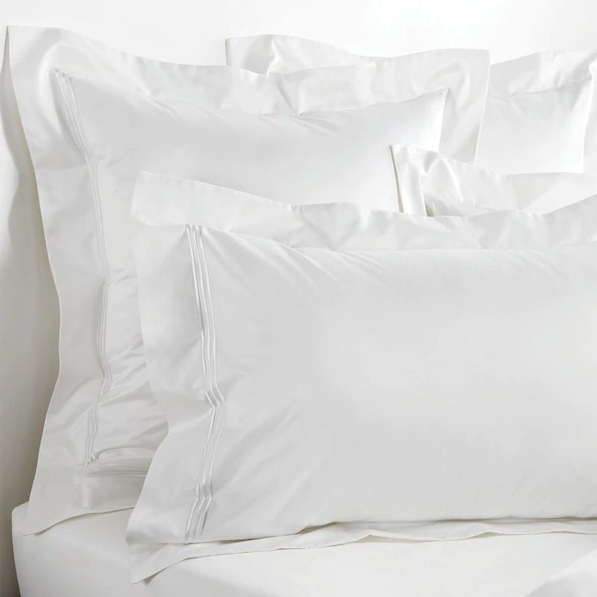 1200Tc Palais Tailored Pillowcase White Sheridan Australia