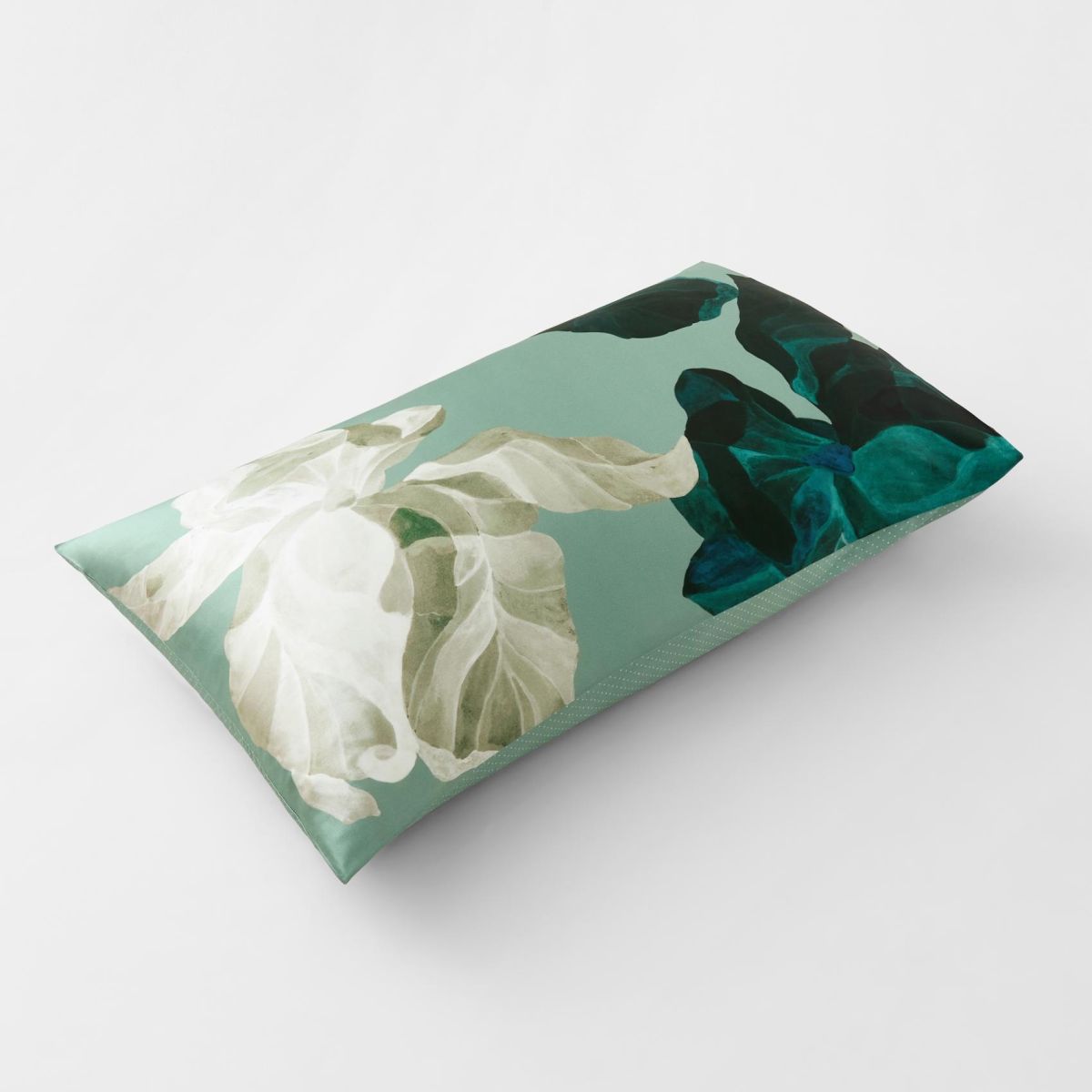 Lanham Silk Pillowcase Sage Sheridan Australia