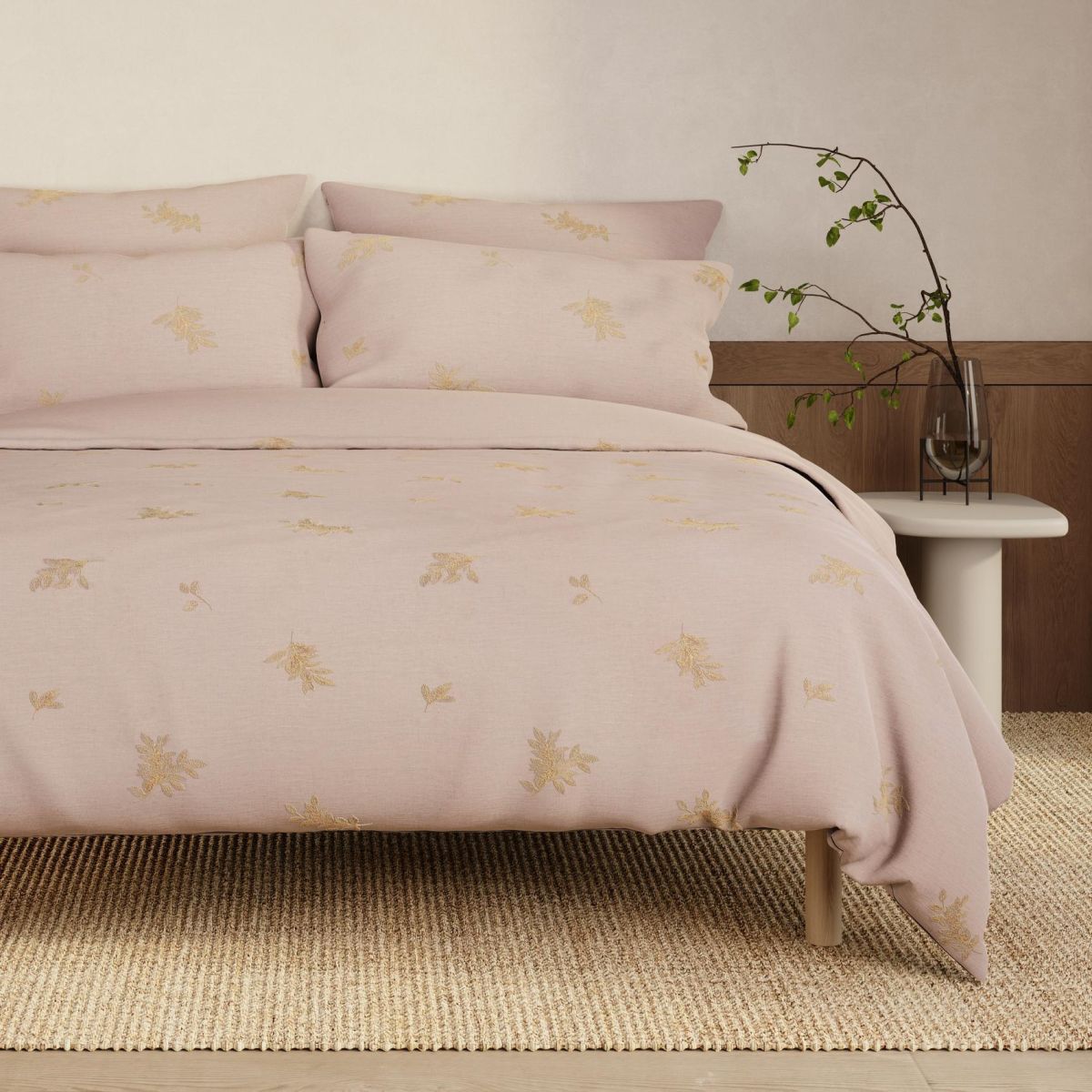 Pink european pillowcase hot sale