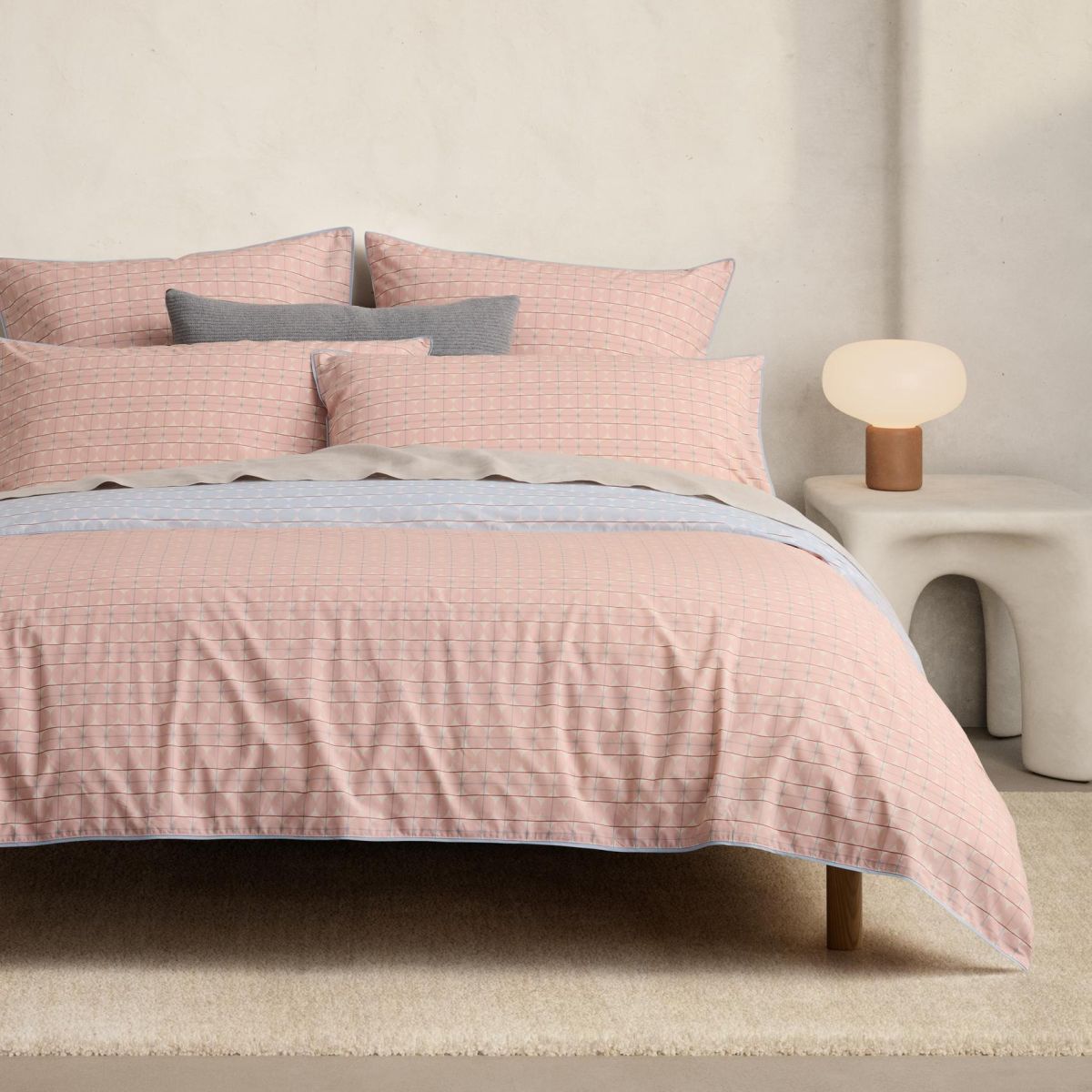 Pink european pillowcase clearance