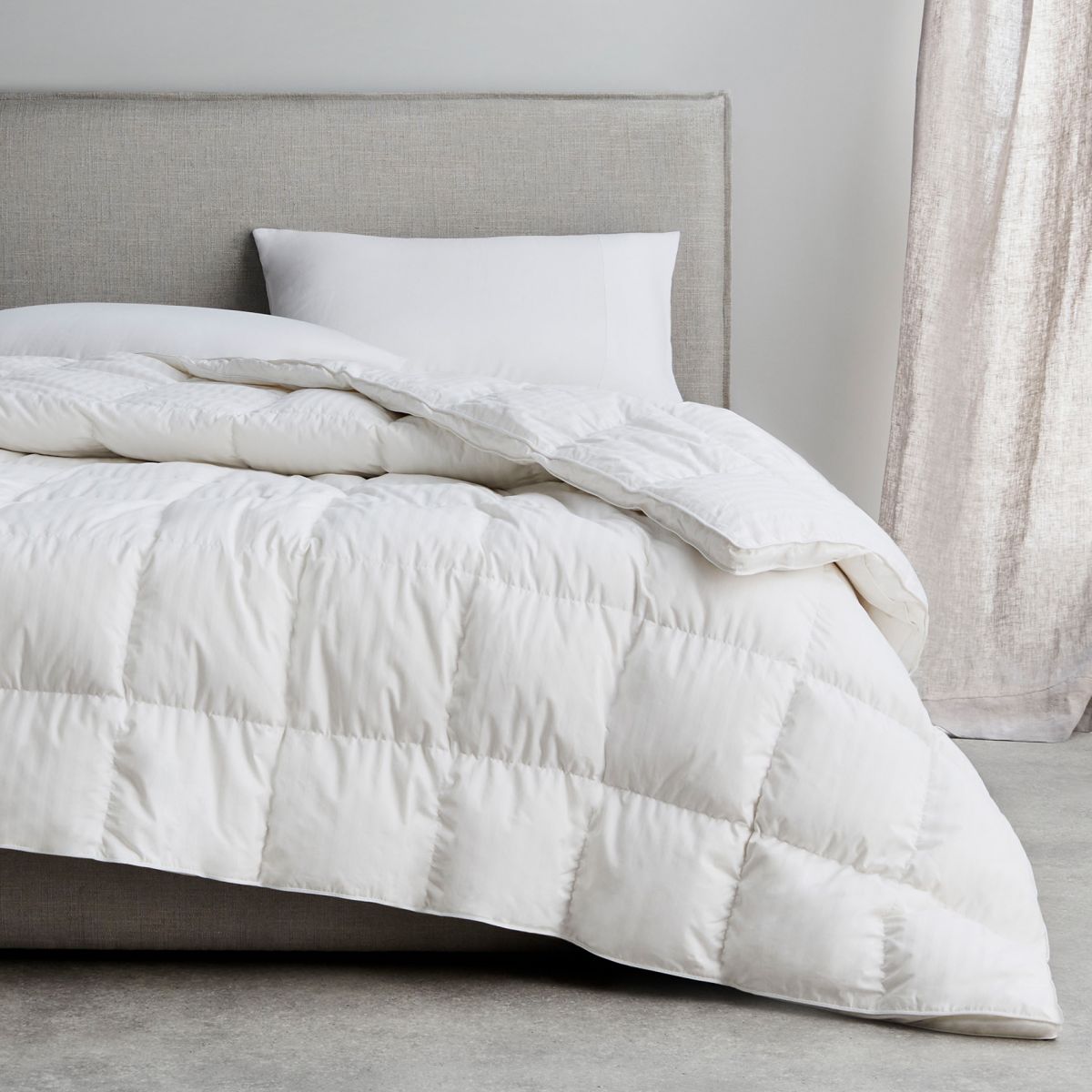 feather down comforters