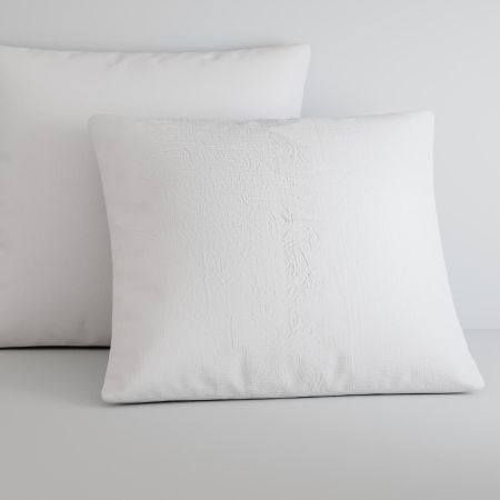 Nyah European Pillowcase in white