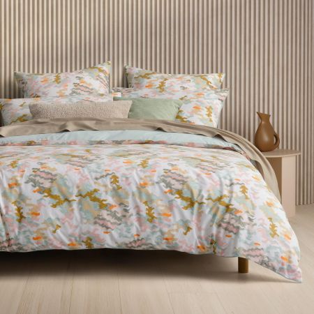 Axton Quilt Cover Set in multi