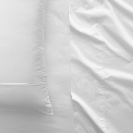 Sheridan 500Tc Egyptian Cotton Twill Fitted Sheet Snow