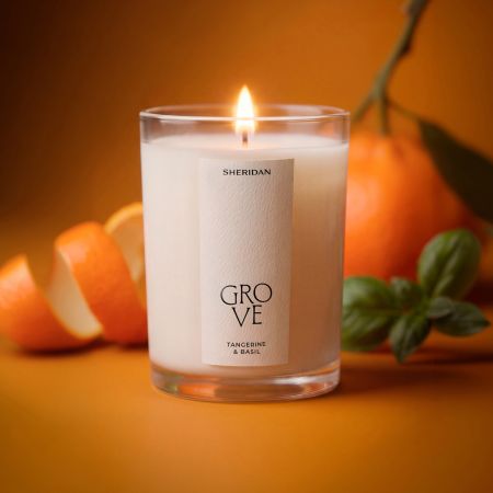 Grove Candle - Tangerine & Basil