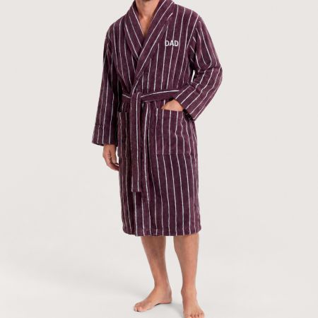 Aven Stripe Dad Robe