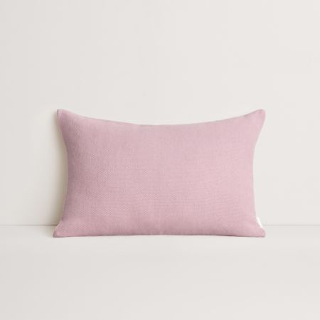 Adman Breakfast Cushion in smokey violet