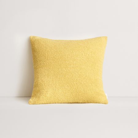 Tomek Square Cushion in sunflower