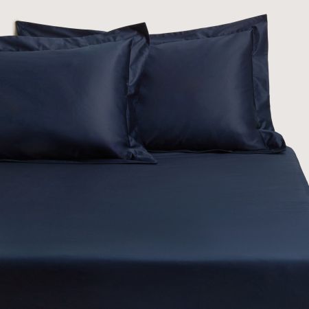 1200Tc Ultimate Sateen Fitted Sheet in Midnight