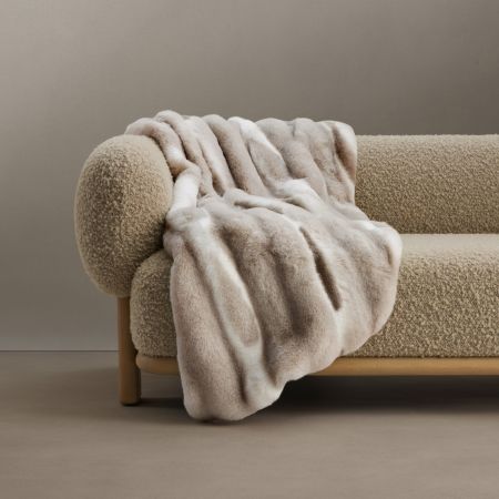 Leider Faux Fur Throw