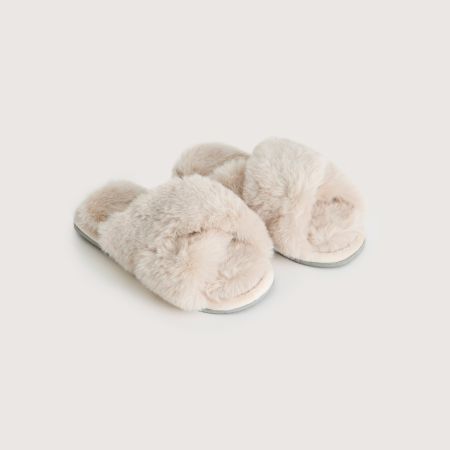 Carlson Faux Fur Slipper