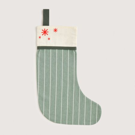 Twinkle Santa Stocking