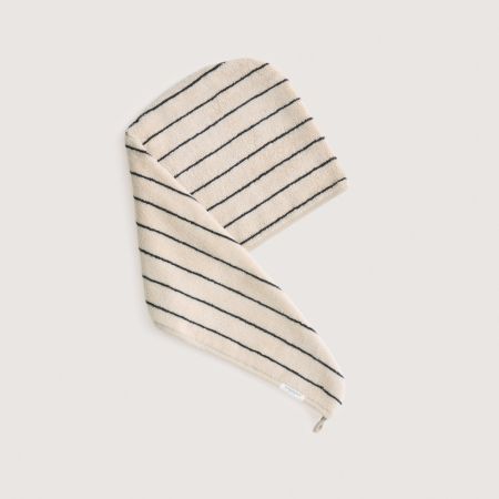 Aven Stripe Hair Towel