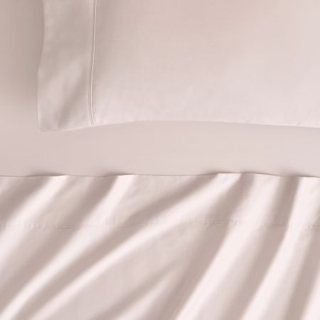 Tencel™ Lyocell Fibre & Cotton Fitted Sheet in petal