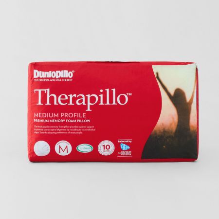 Therapillo™ Premium Memory Foam Medium Profile Pillow