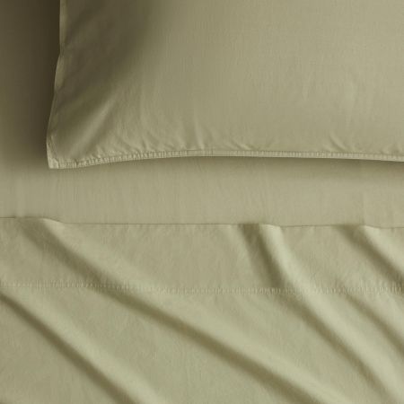 Bayley Washed Percale Fitted Sheet