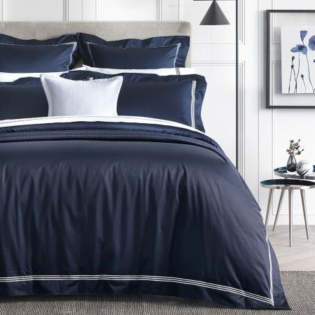 Sheridan 1200Tc Palais Lux Quilt Cover Midnight