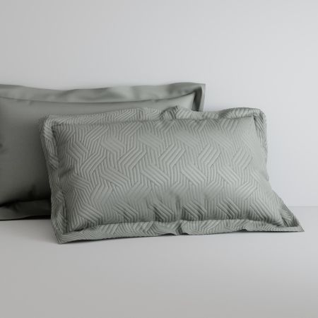 Martella Pillow Sham in greystone