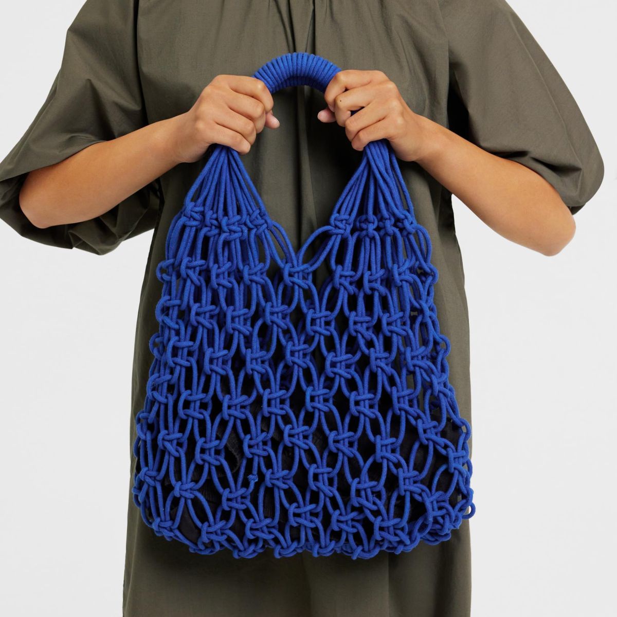 Rope Beach Bag | Shop our Rope Beach Bag in cobalt. Shop online for ...