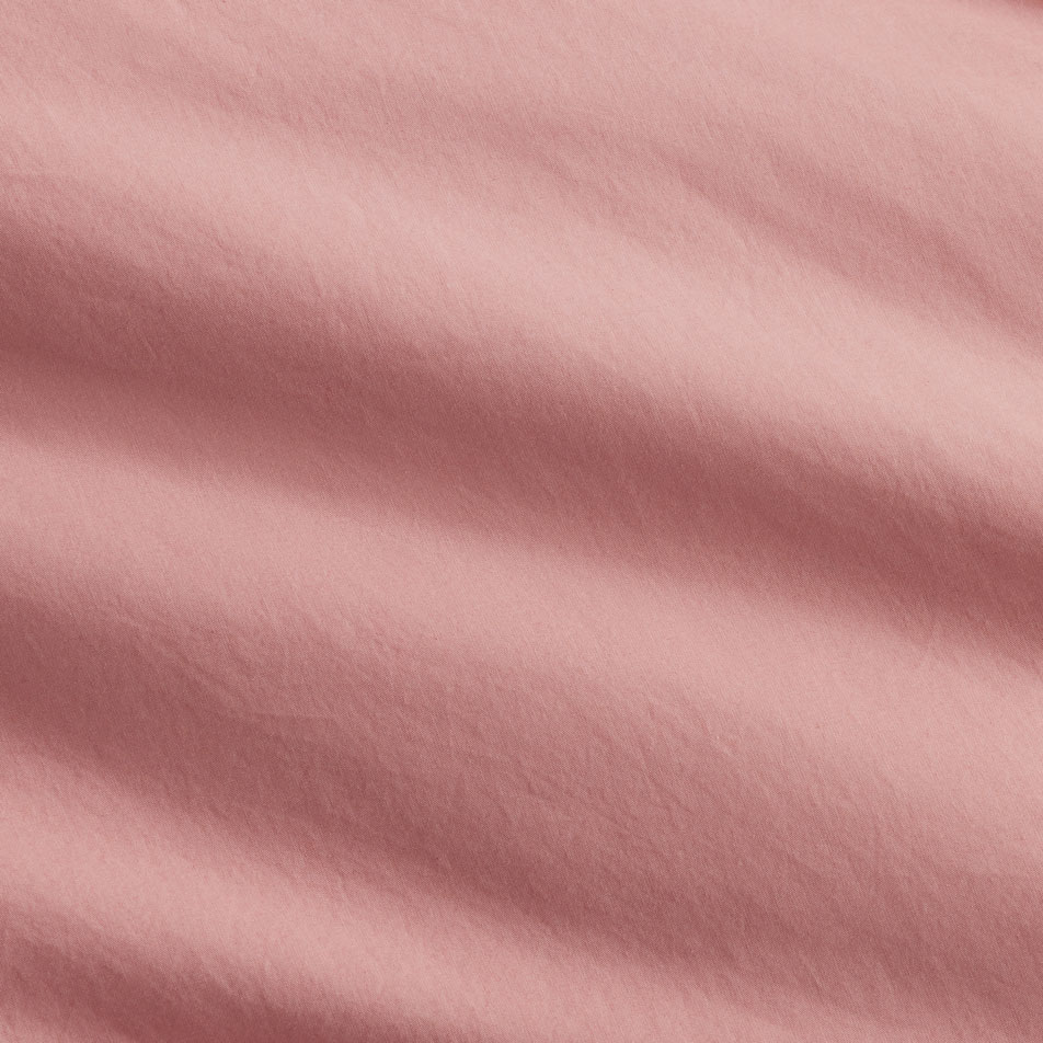 A close up of pink cotton percale fabric