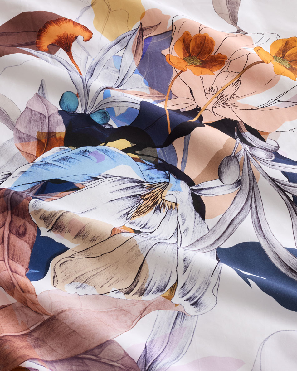 A close-up of the Brielle quilt cover.