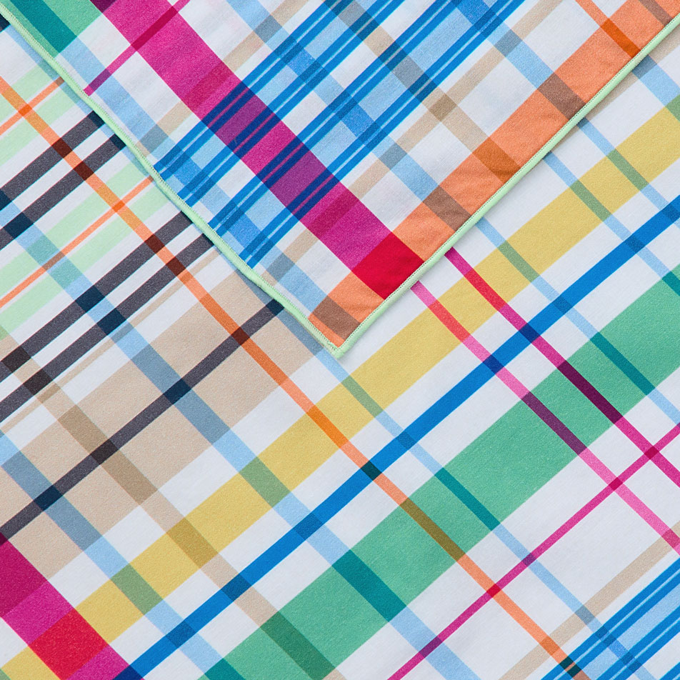 Detail shot of a Sheridan Rover napkin