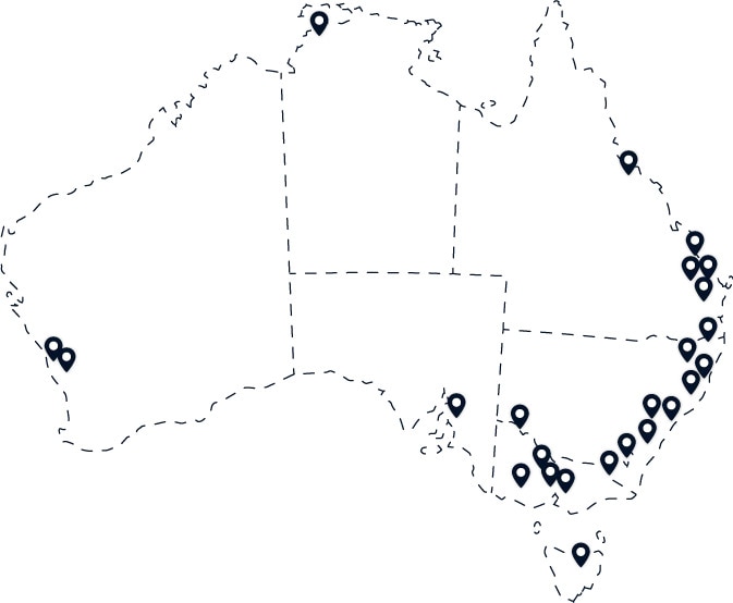 Map of Australia