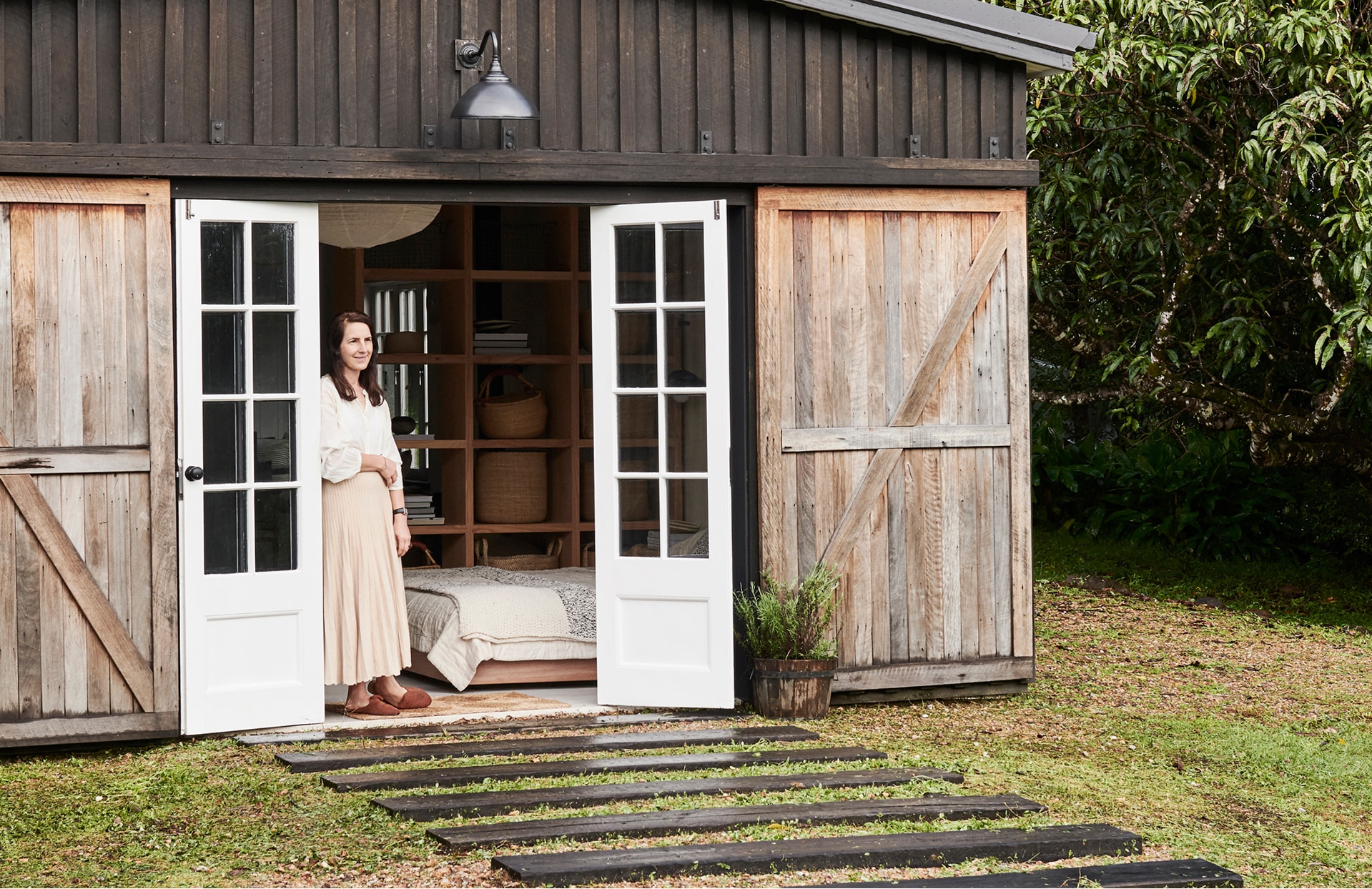 natalie walton entrance byron bay shed renovation