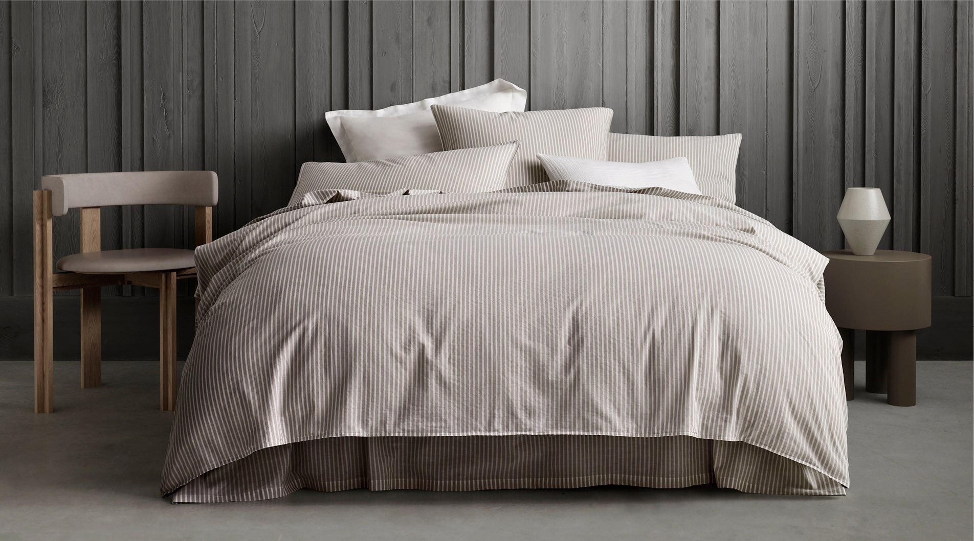 are striped sheets in style