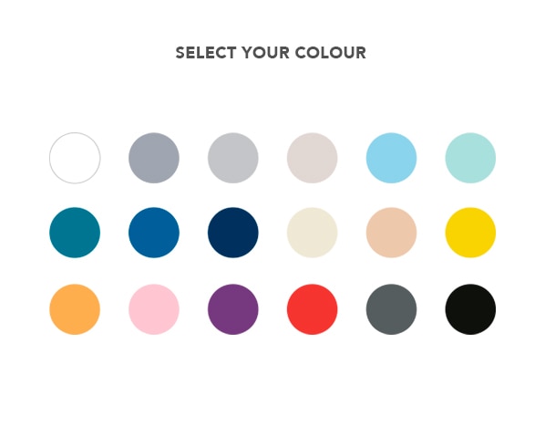 Select your colour